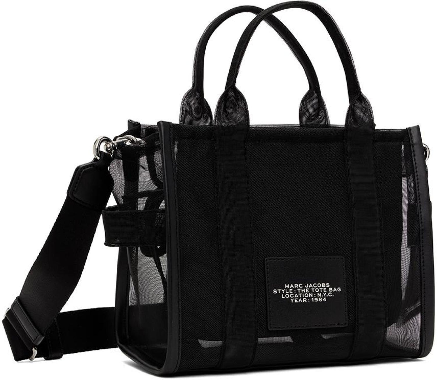 Black 'The Mesh Small' Tote