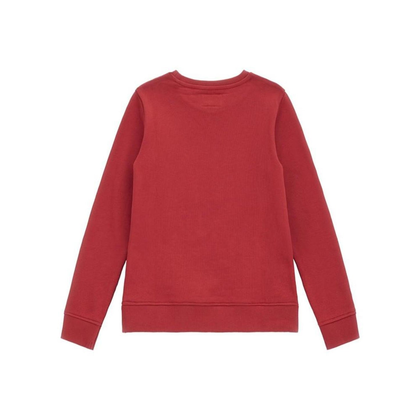 Big Boys French Terry Embroidered Logo Crewneck Sweatshirt