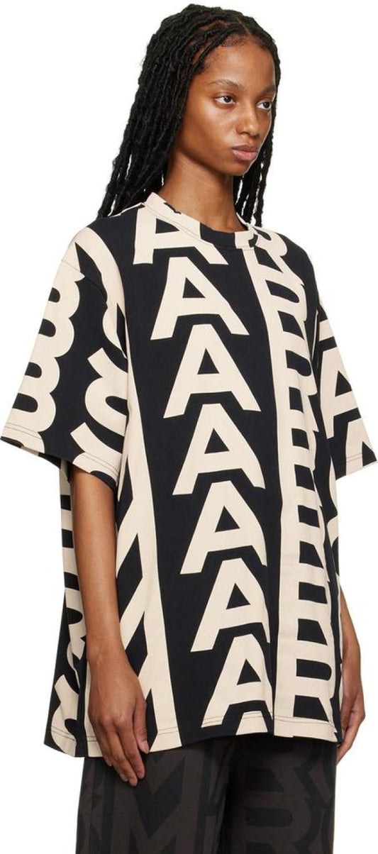 Black 'The Monogram' T-Shirt