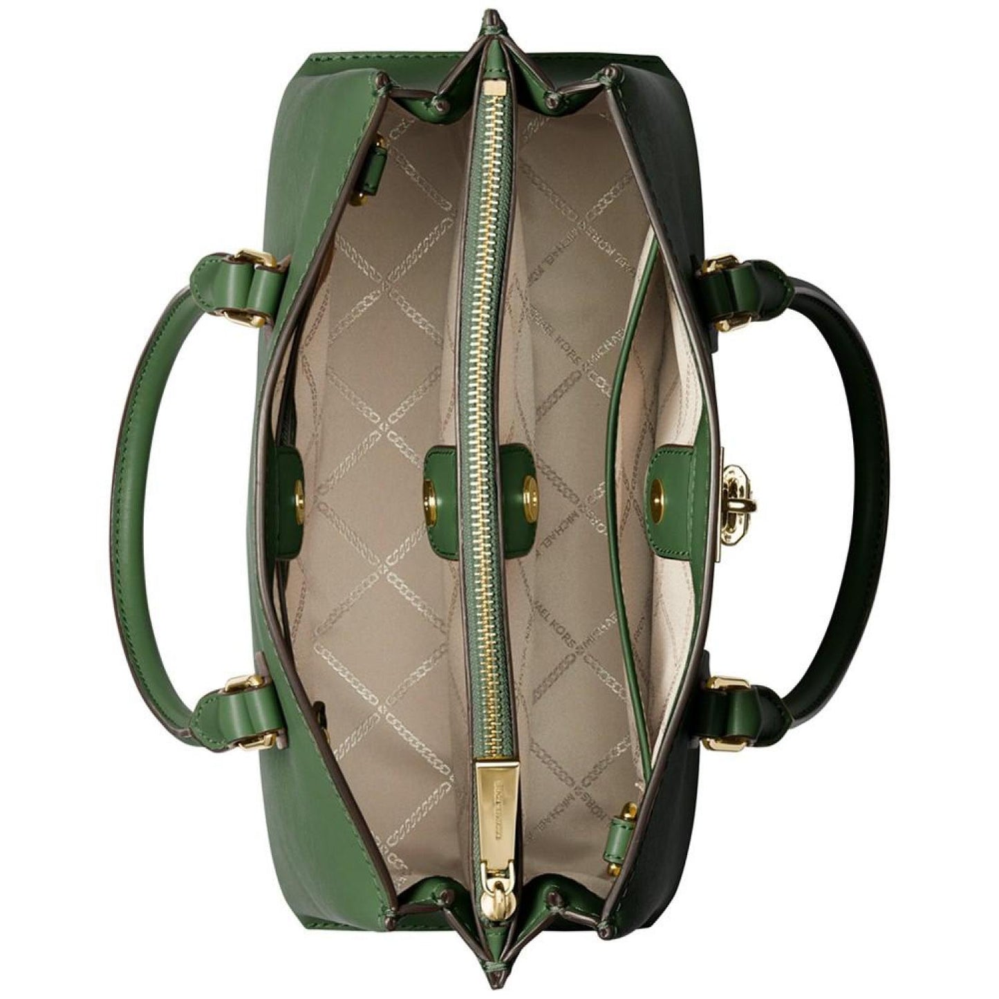 Ruby Medium Double Compartment Leather Satchel