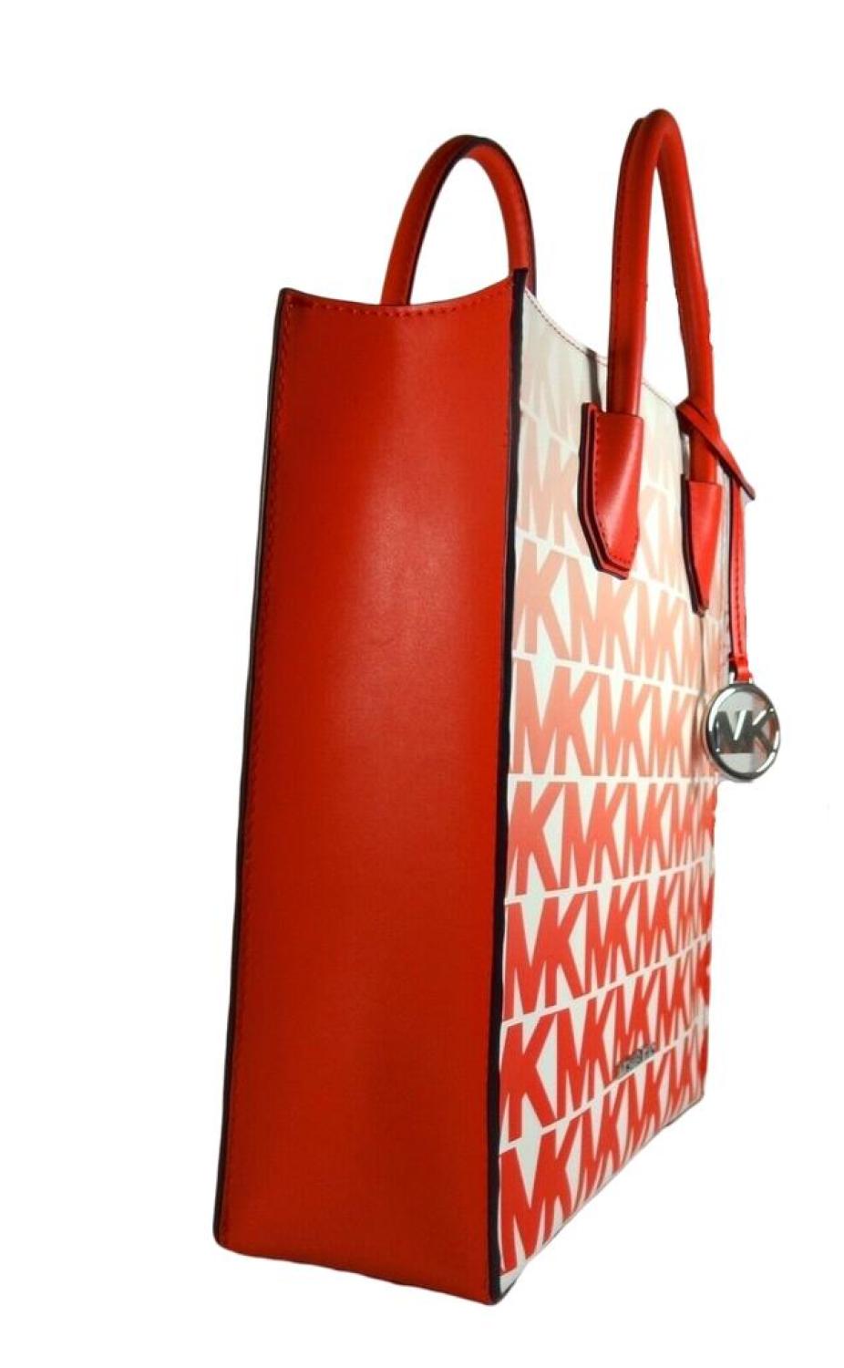 Michael Kors Women's Mercer NS Shopper Vegan Leather Satchel ag
