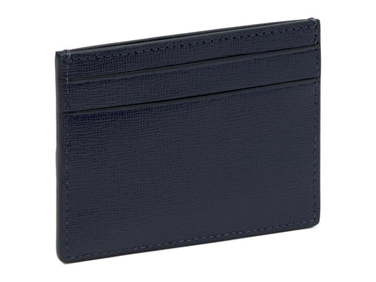 Starlight Patent Saffiano Leather Card Holder