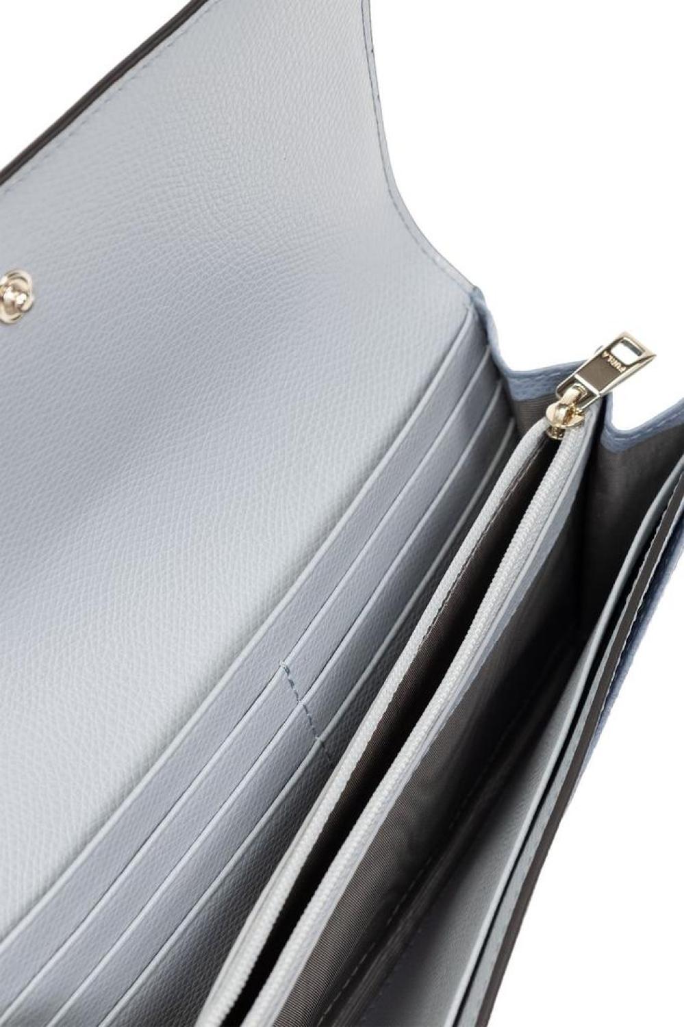 Furla Logo Plaque Snapped Wallet