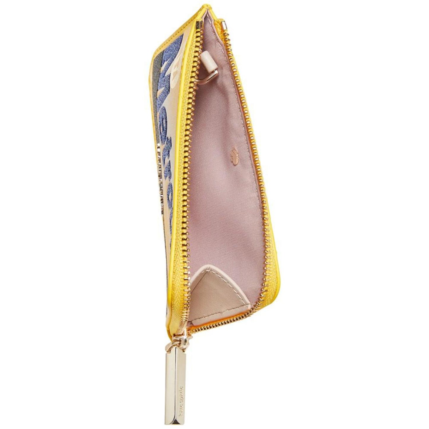 NY On A Roll Leather Metro Card Zip Cardholder