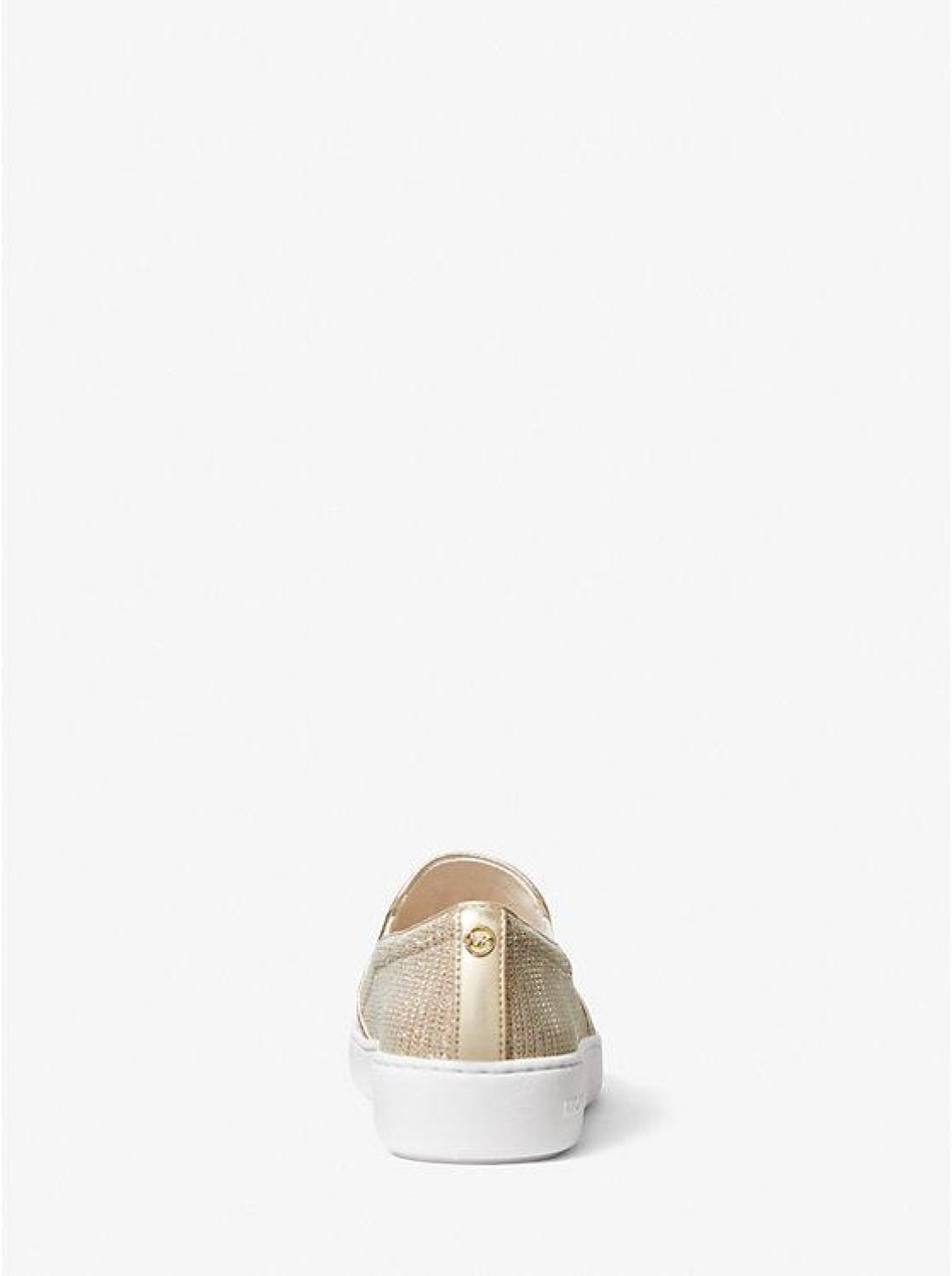 Keaton Glitter Chain Mesh Slip-On Sneaker