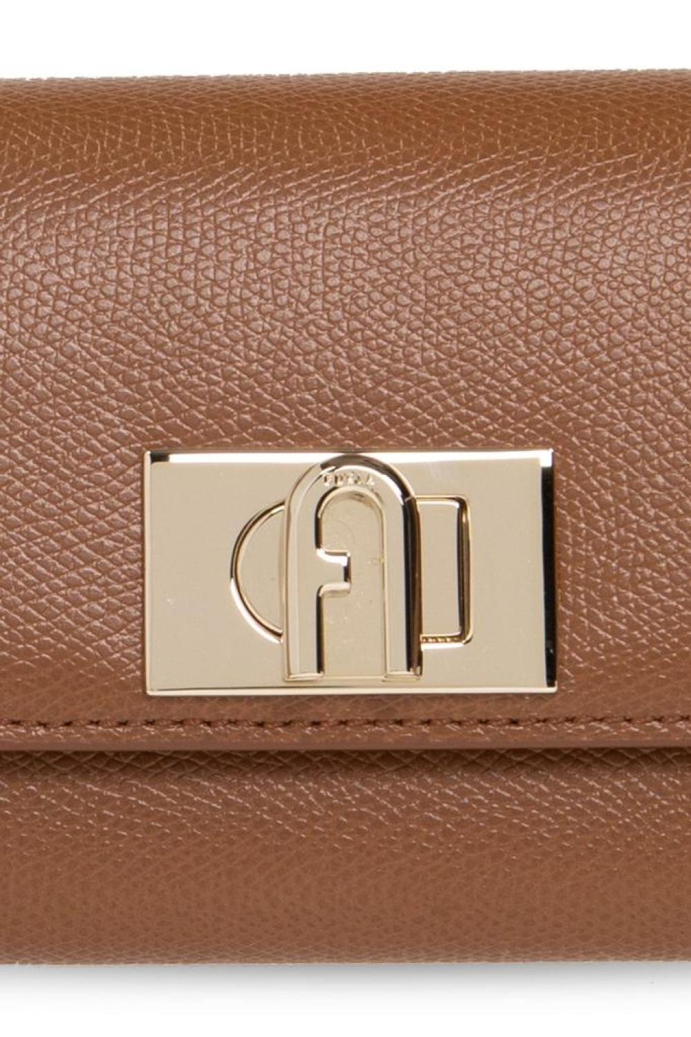 Furla 1927 Twist-Lock Foldover Wallet