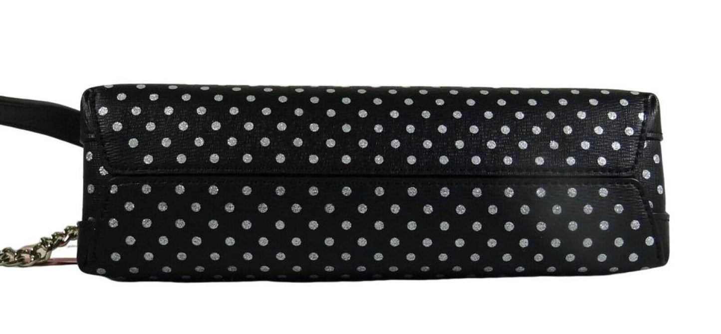 Kate Spade Women's New York Spencer Metallic Dots Doule Zip Crossody ag