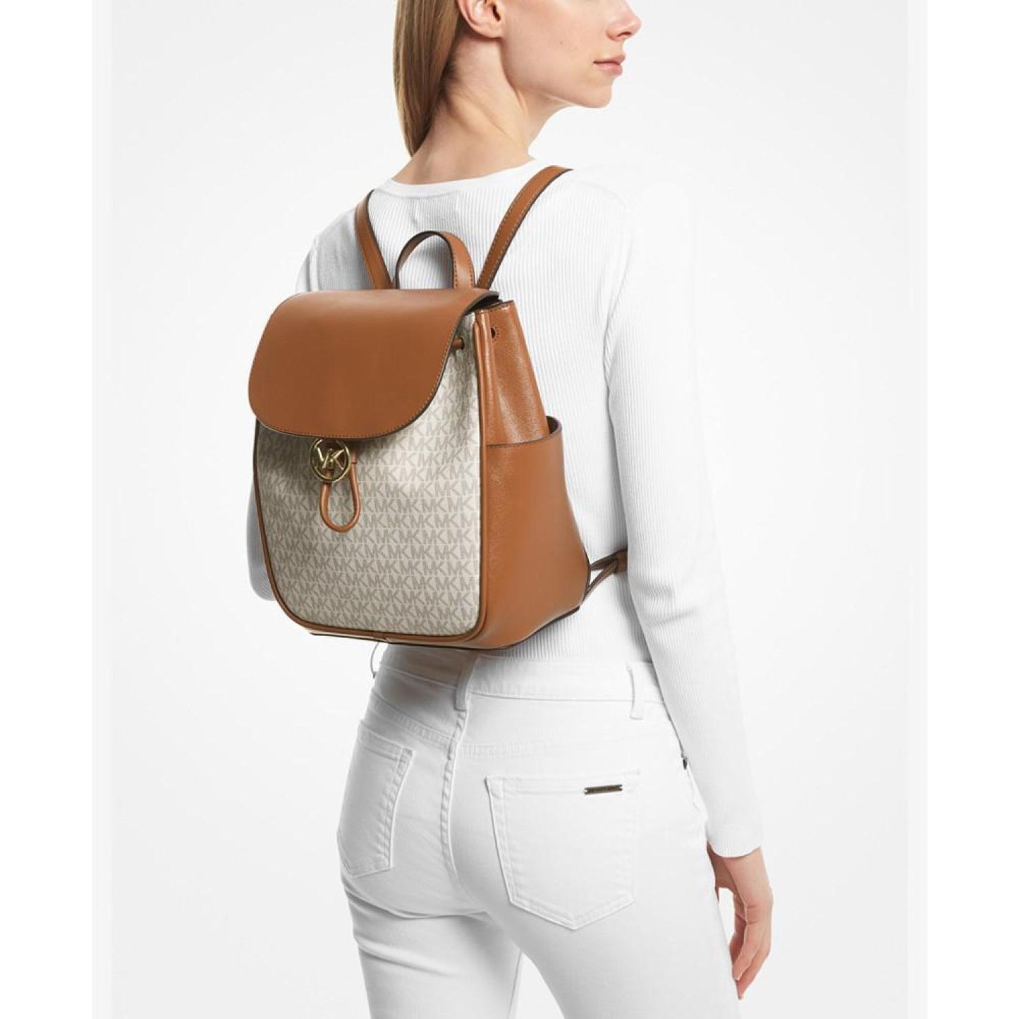 Logo Cheryl Medium Backpack