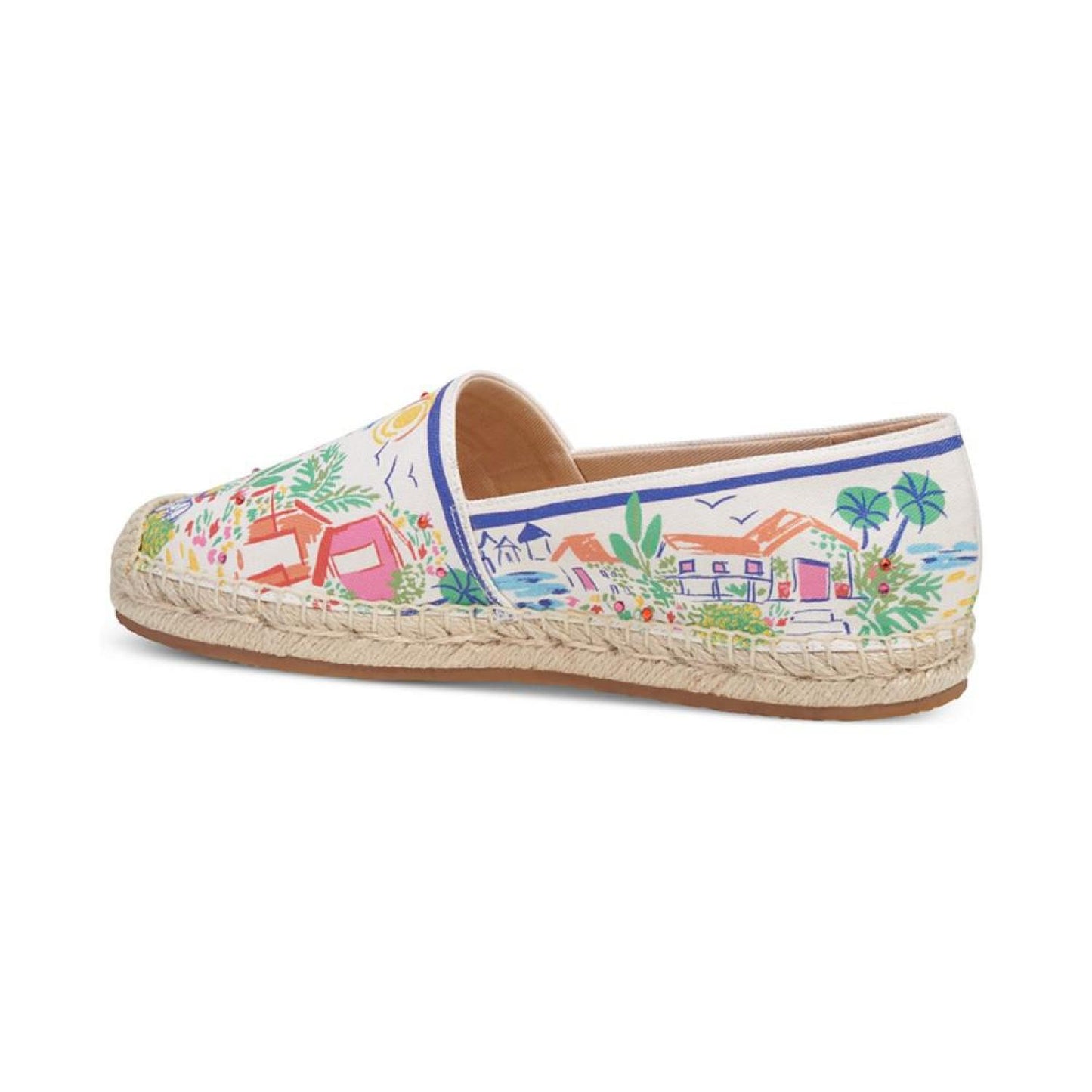 Women's Coastal Vacation Slip-On Espadrille Flats