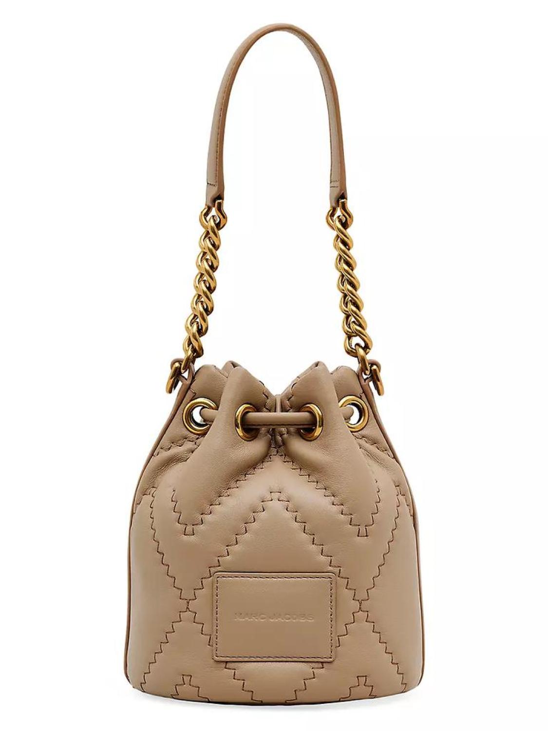 The Quilted Leather Bucket Bag