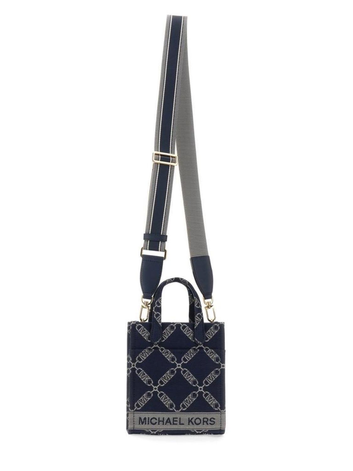 Michael Michael Kors Gigi Empire Logo Detailed Crossbody Bag