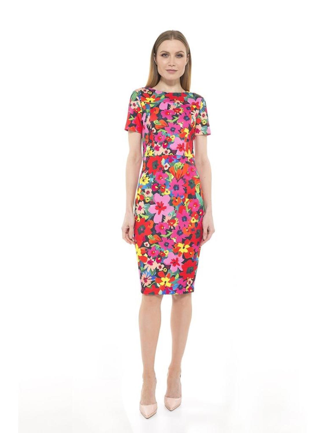 Scuba Midi Dress