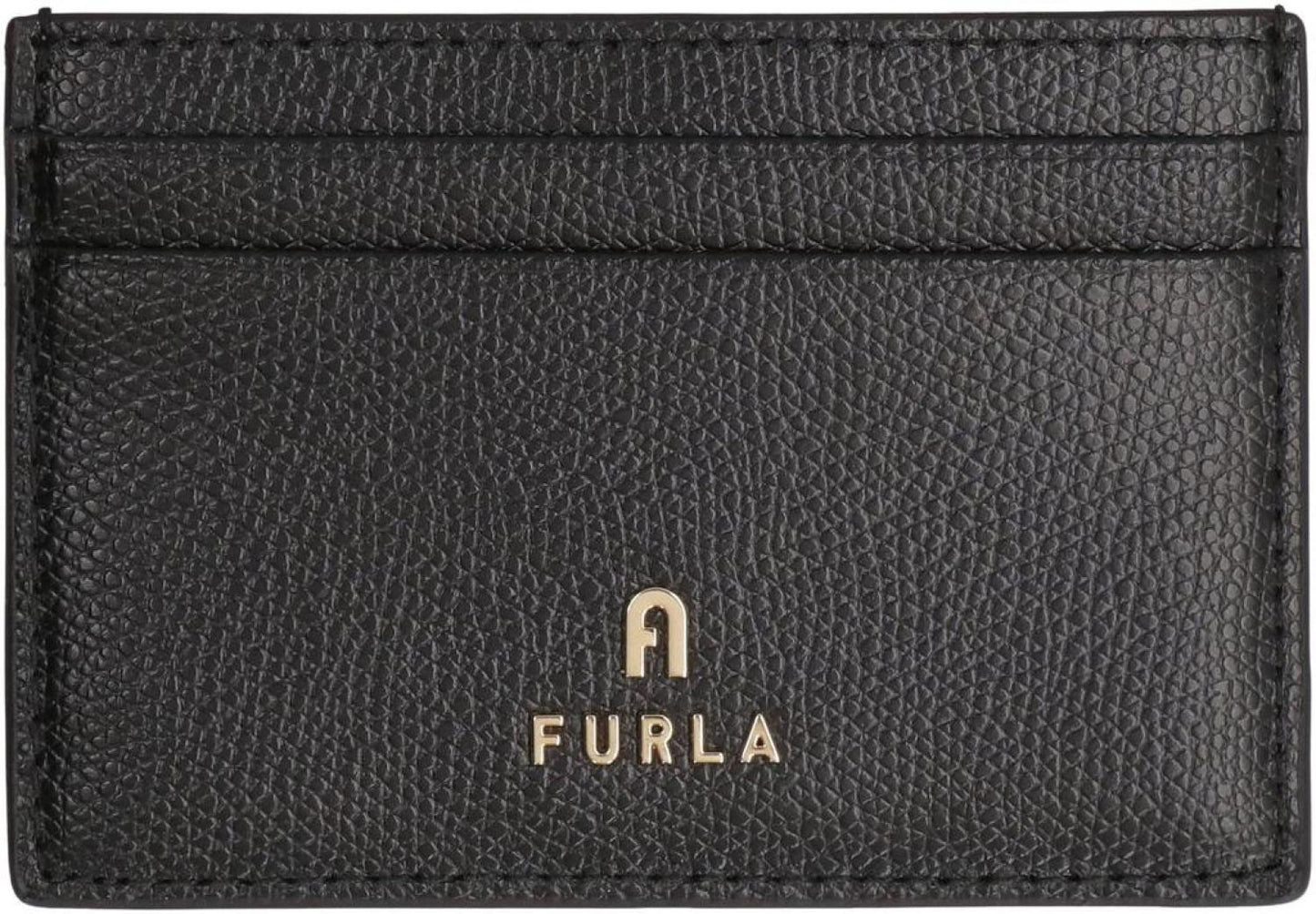 Furla Logo Plaque Card Holder