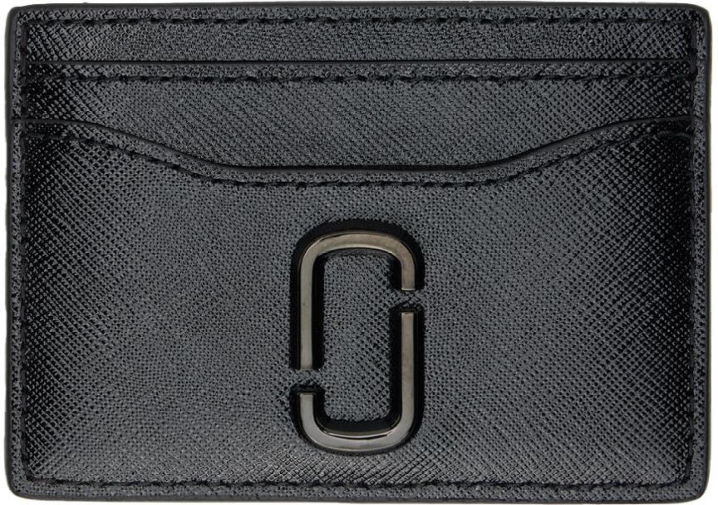 Black 'The J Marc' Card Holder