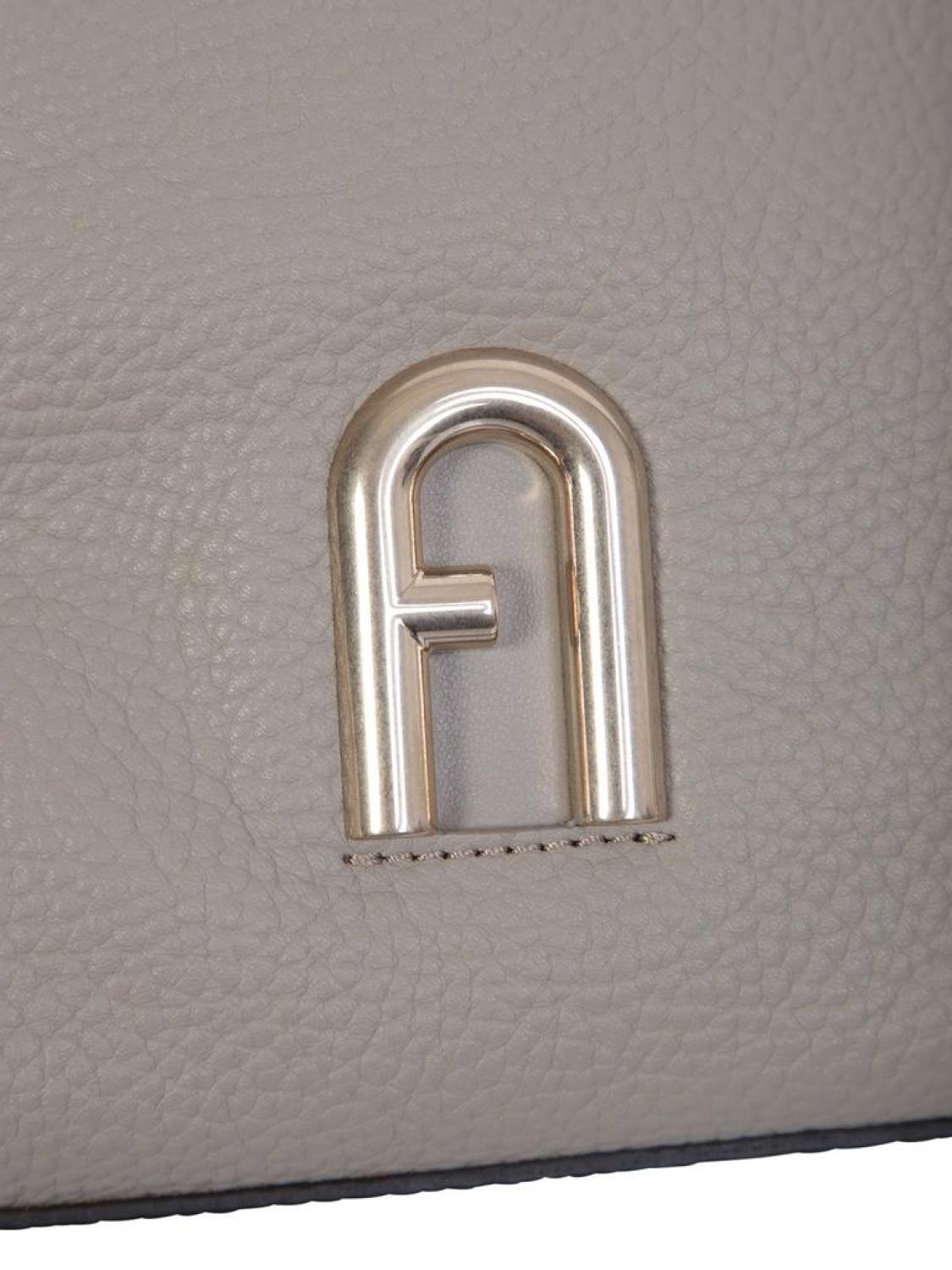 Furla Primula Logo Plaque Bucket Bag