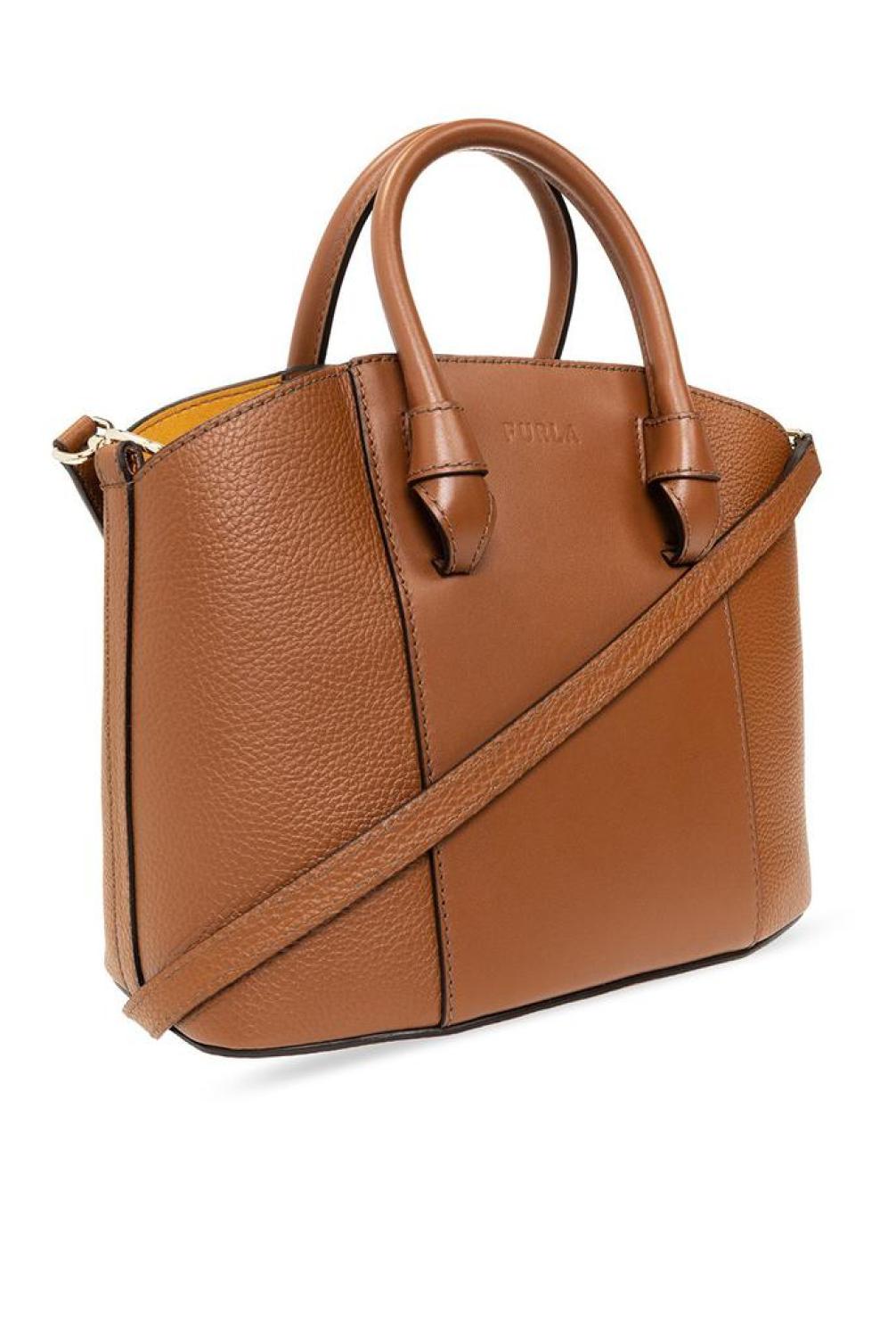 Furla Logo-Embossed Tote Bag