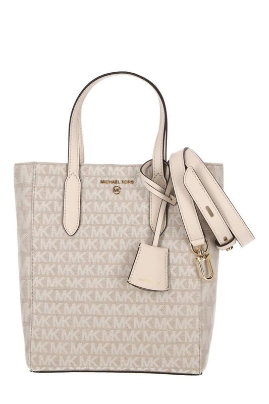 Michael Michael Kors Monogram Patterned Top Handle Bag