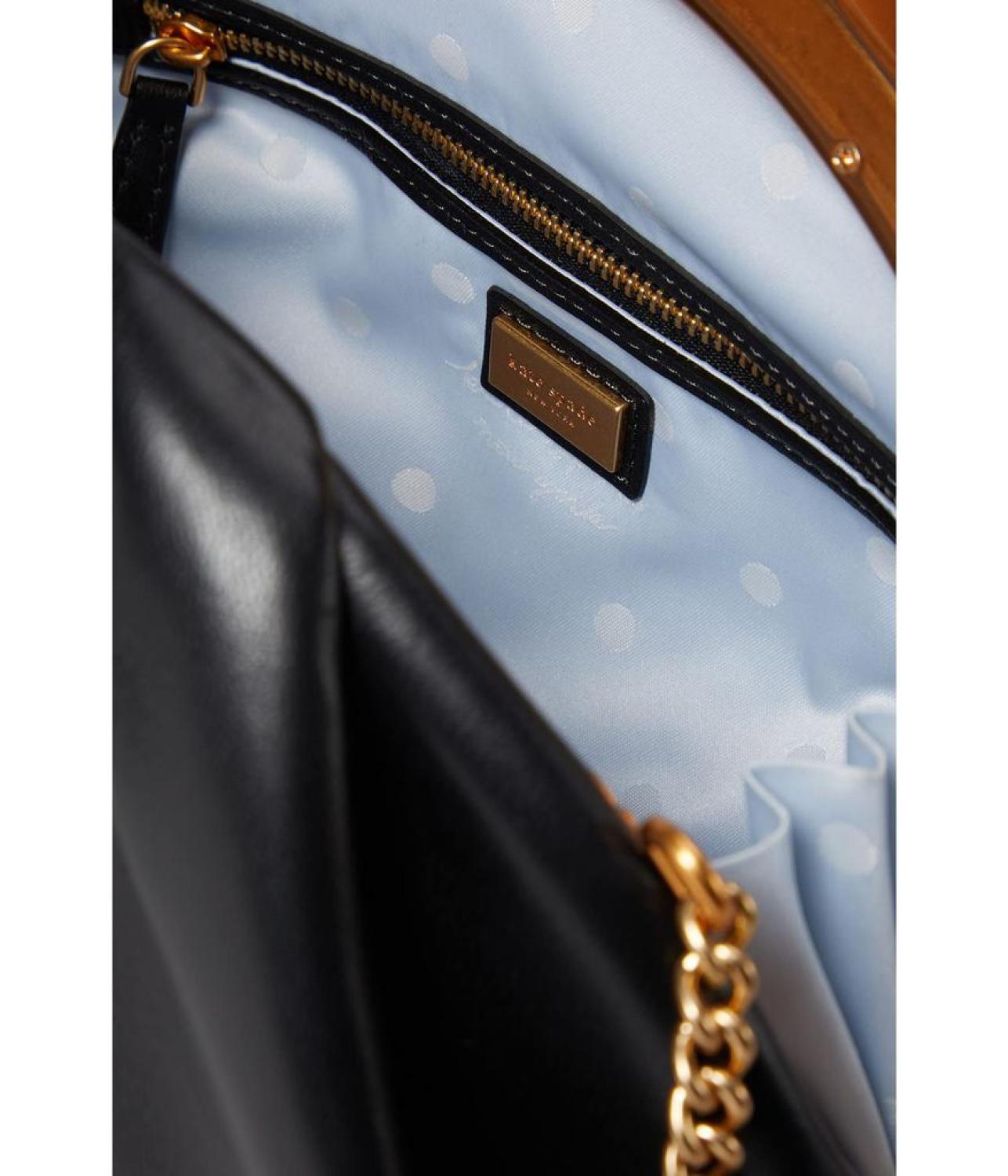 Bridal Smooth Leather Bow Frame Clutch