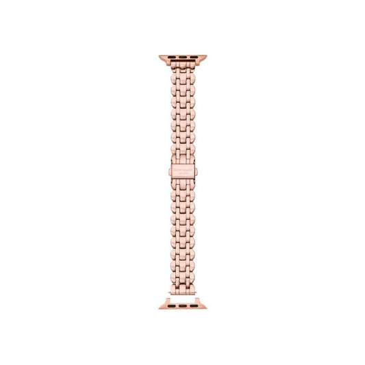 Rose Gold-Tone Stainless Steel Scallop Bracelet Band for Apple Watch, 38mm, 40mm, 41mm