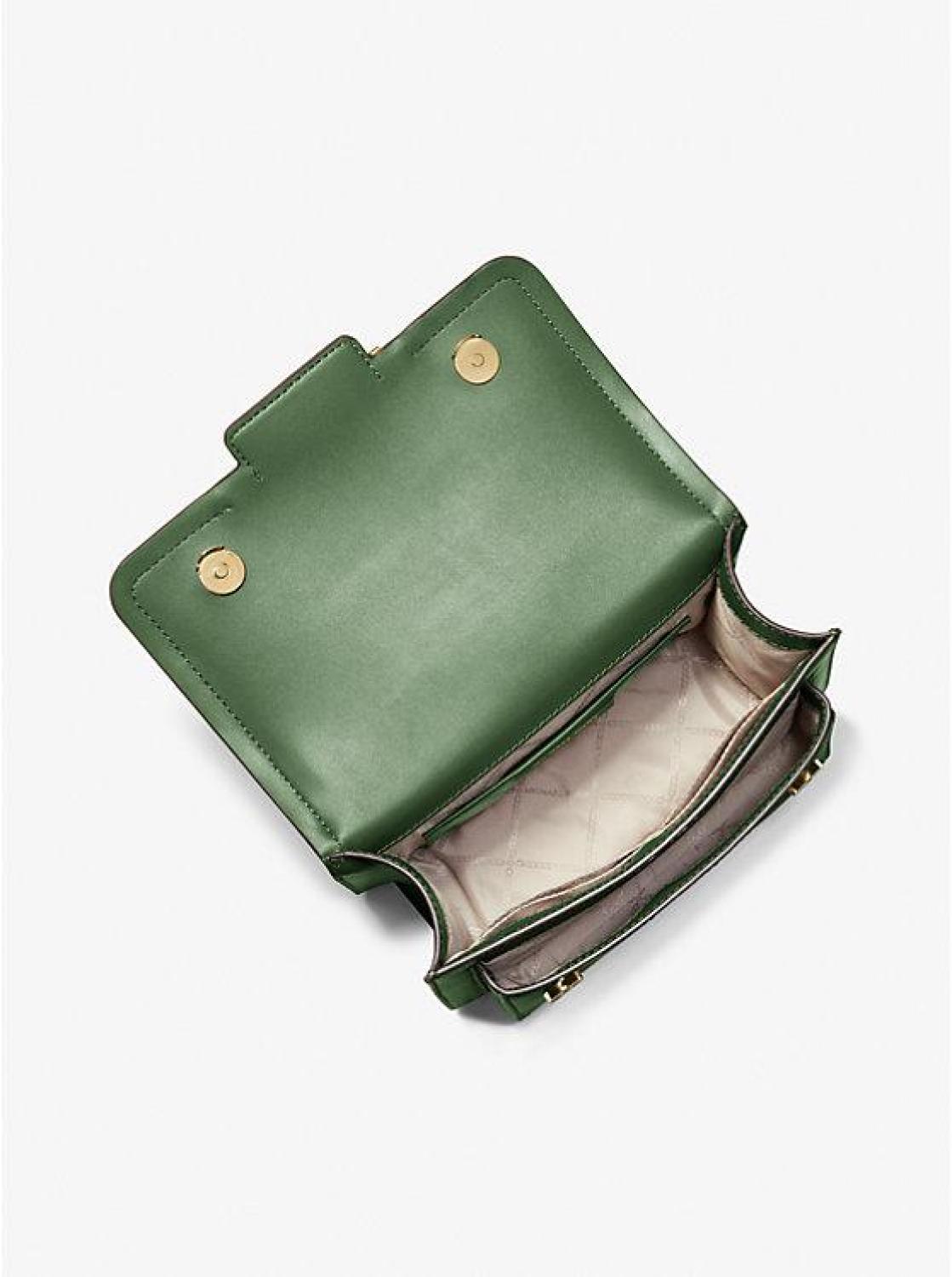 Heather Large Leather Shoulder Bag