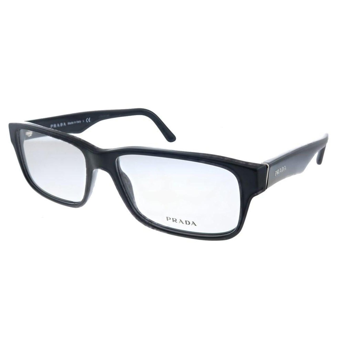 Prada Heritage PR 16MV 1AB1O1 57mm Womens Rectangle Eyeglasses 57mm