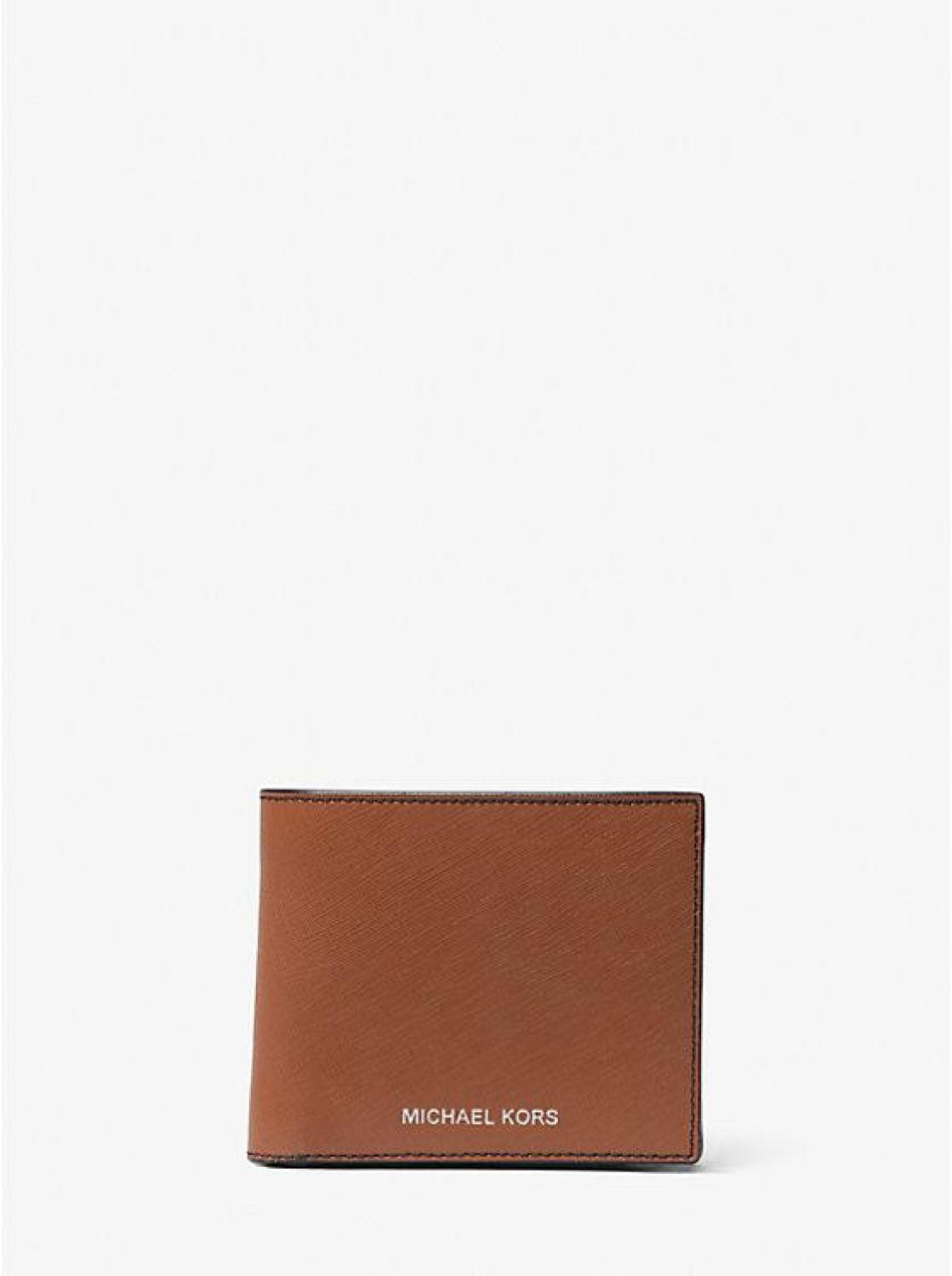 Harrison Saffiano Leather Billfold Wallet