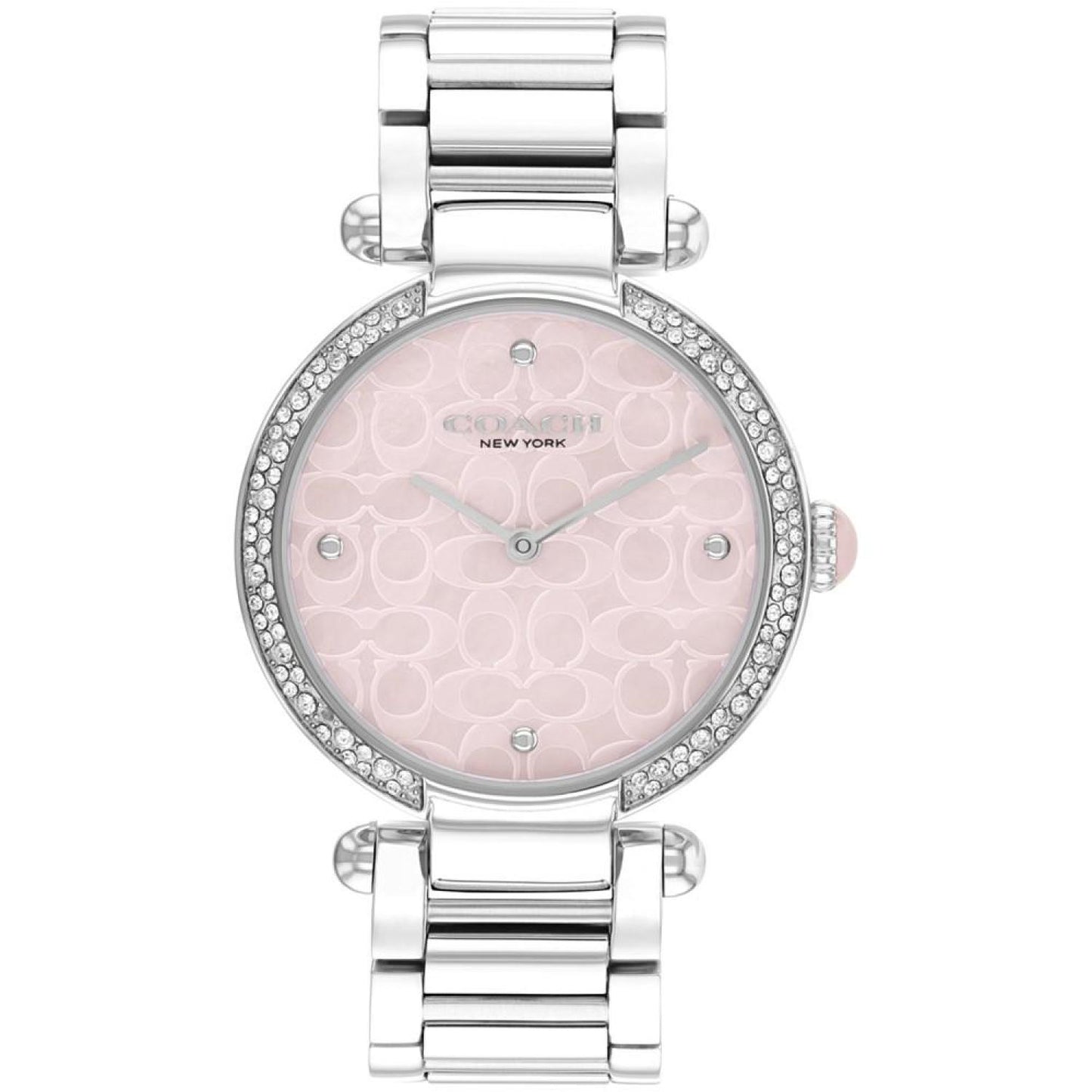 Women's Cary Silver-Tone Stainless Steel Bracelet Watch 34mm