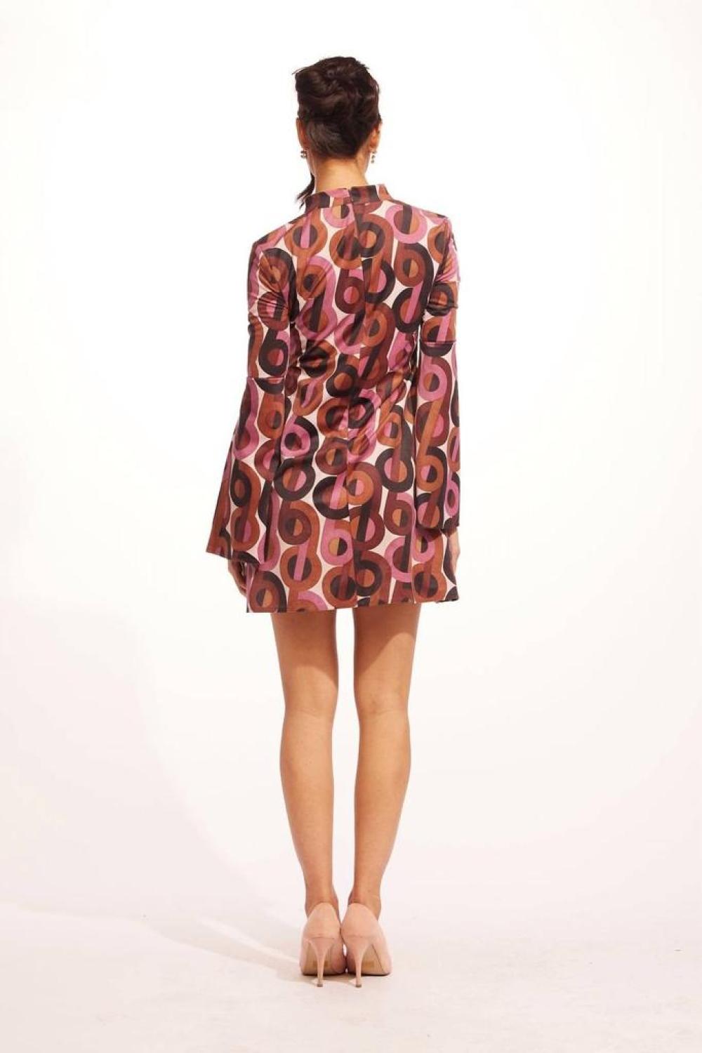Fahela Dress In Stay Groovy