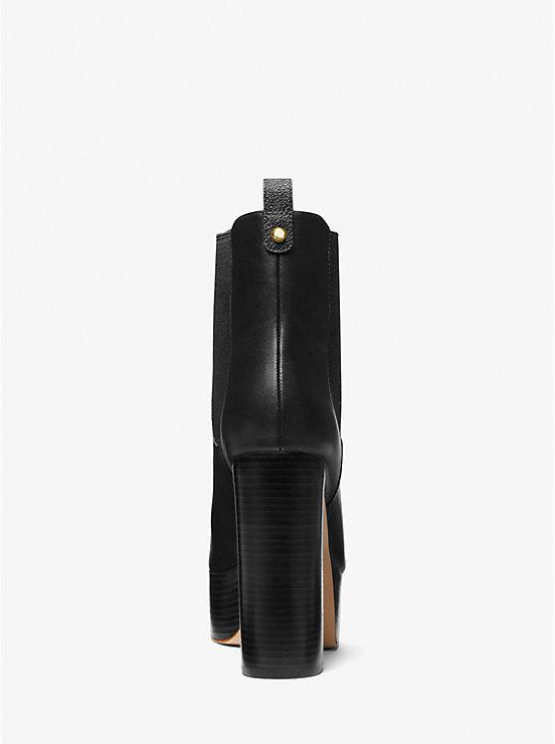 Natasha Leather Platform Boot