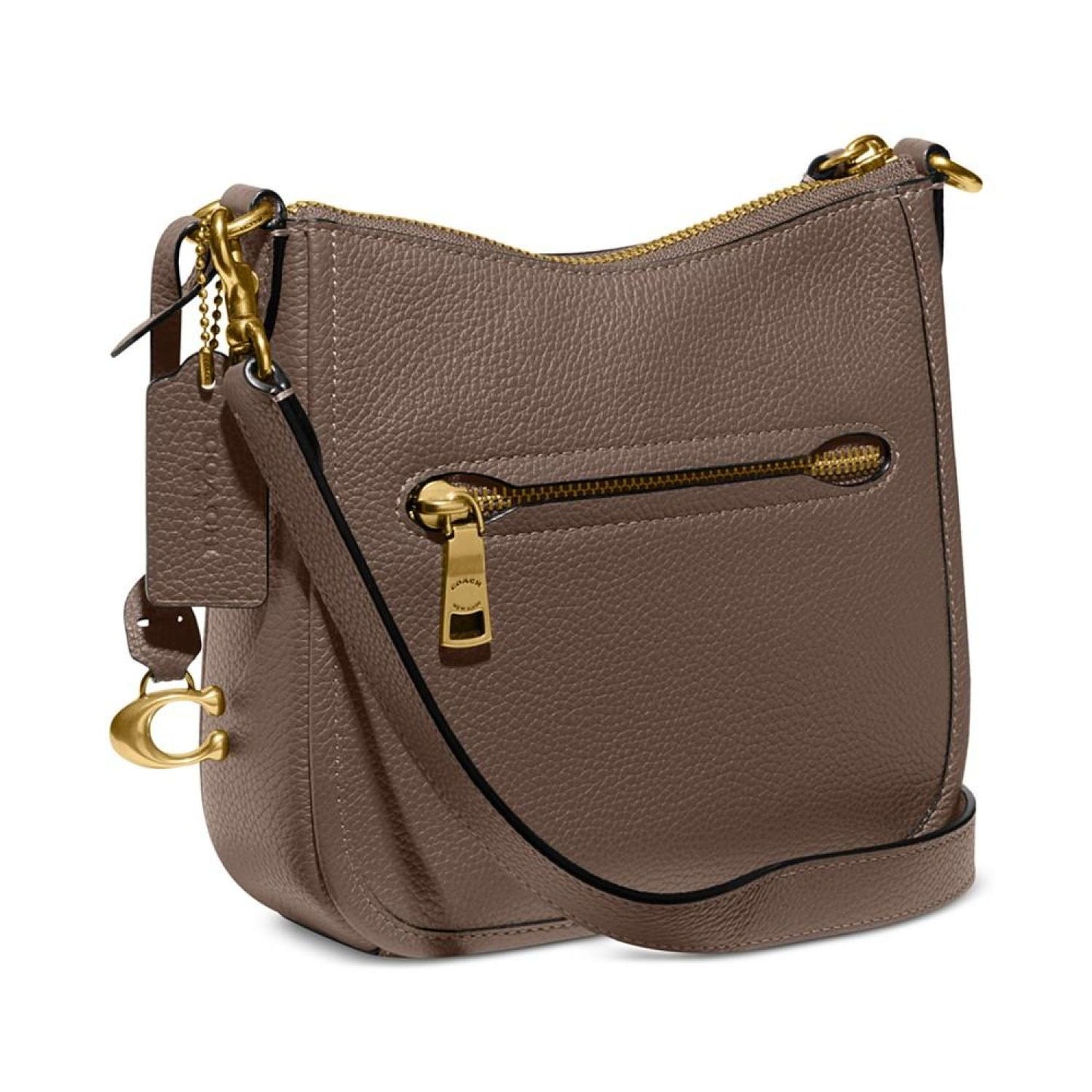 Pebble Leather Chaise Crossbody 19