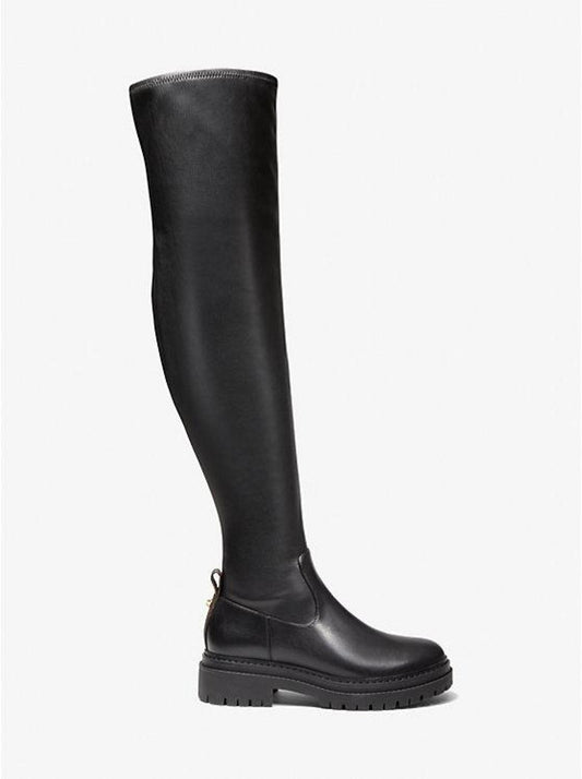 Cyrus Faux Leather Over-The-Knee Boot