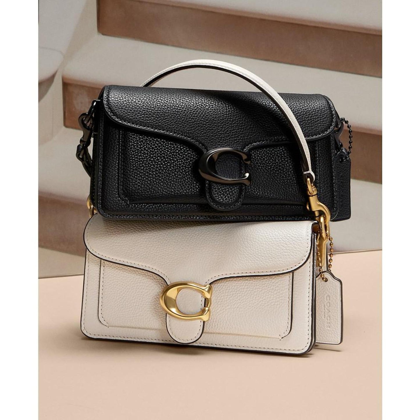 Tabby 20 Polished Pebble Leather Mini Shoulder Bag