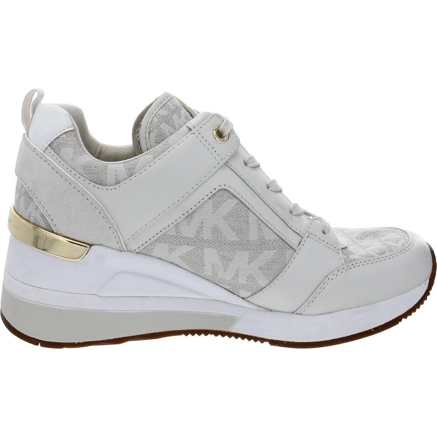 Georgie Womens Leather Lifestyle Casual and Fashion Sneakers