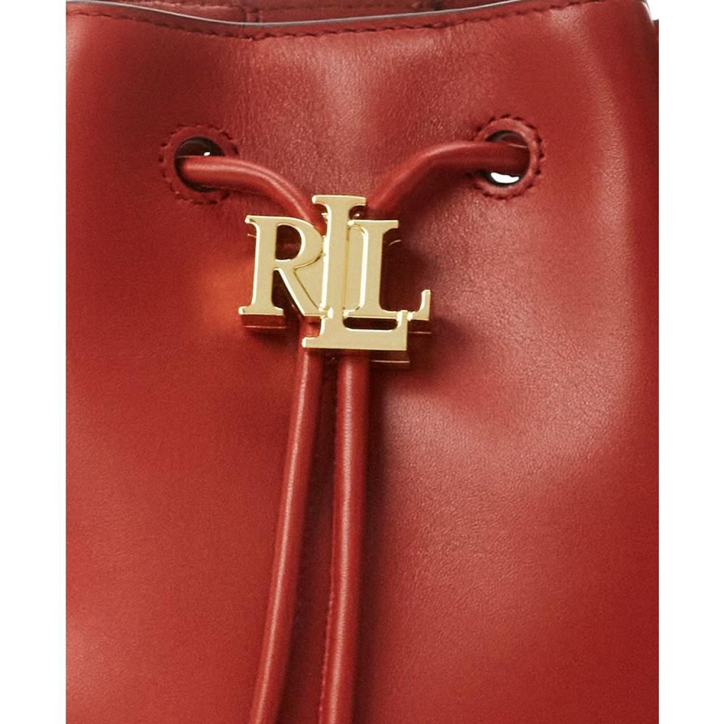 Andie Medium Leather Drawstring Bag