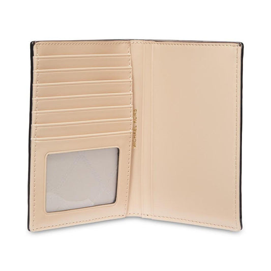 Logo Medium Embossed Passport Wallet