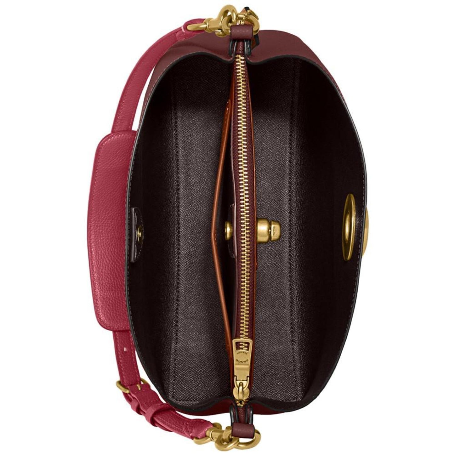 Pebble Leather Willow Shoulder Bag with Convertible Straps