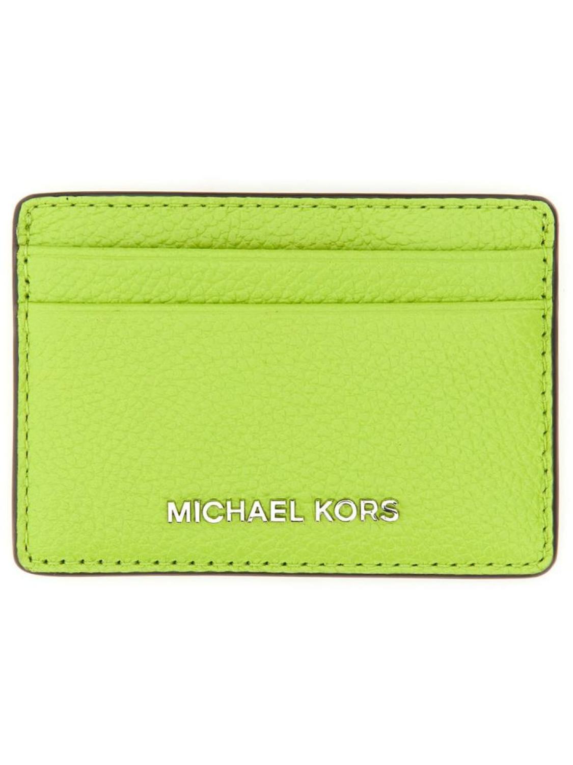 Michael Michael Kors Logo-Lettering Card Holder