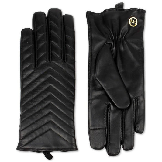 Women's Quilted Leather Gloves