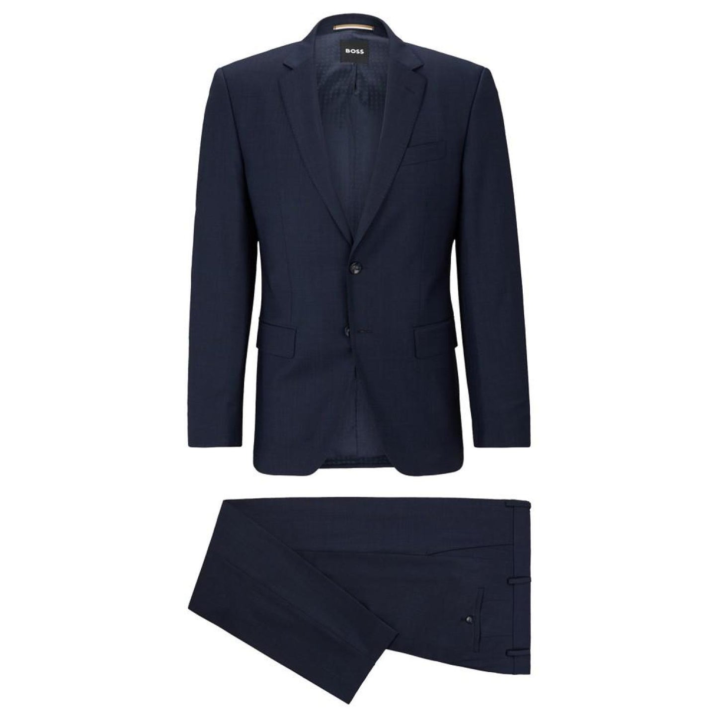 Men's Micro-Pattern Slim-Fit Suit