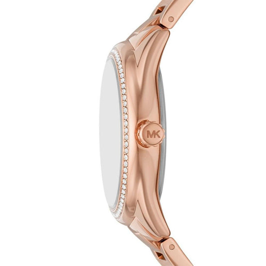 Women's Janelle Three-Hand Rose Gold-Tone Stainless Steel Watch 36mm