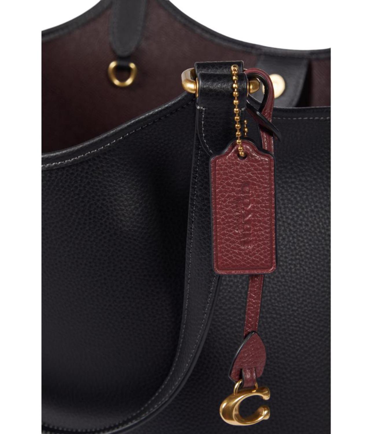 Polished Pebble Leather Day Tote