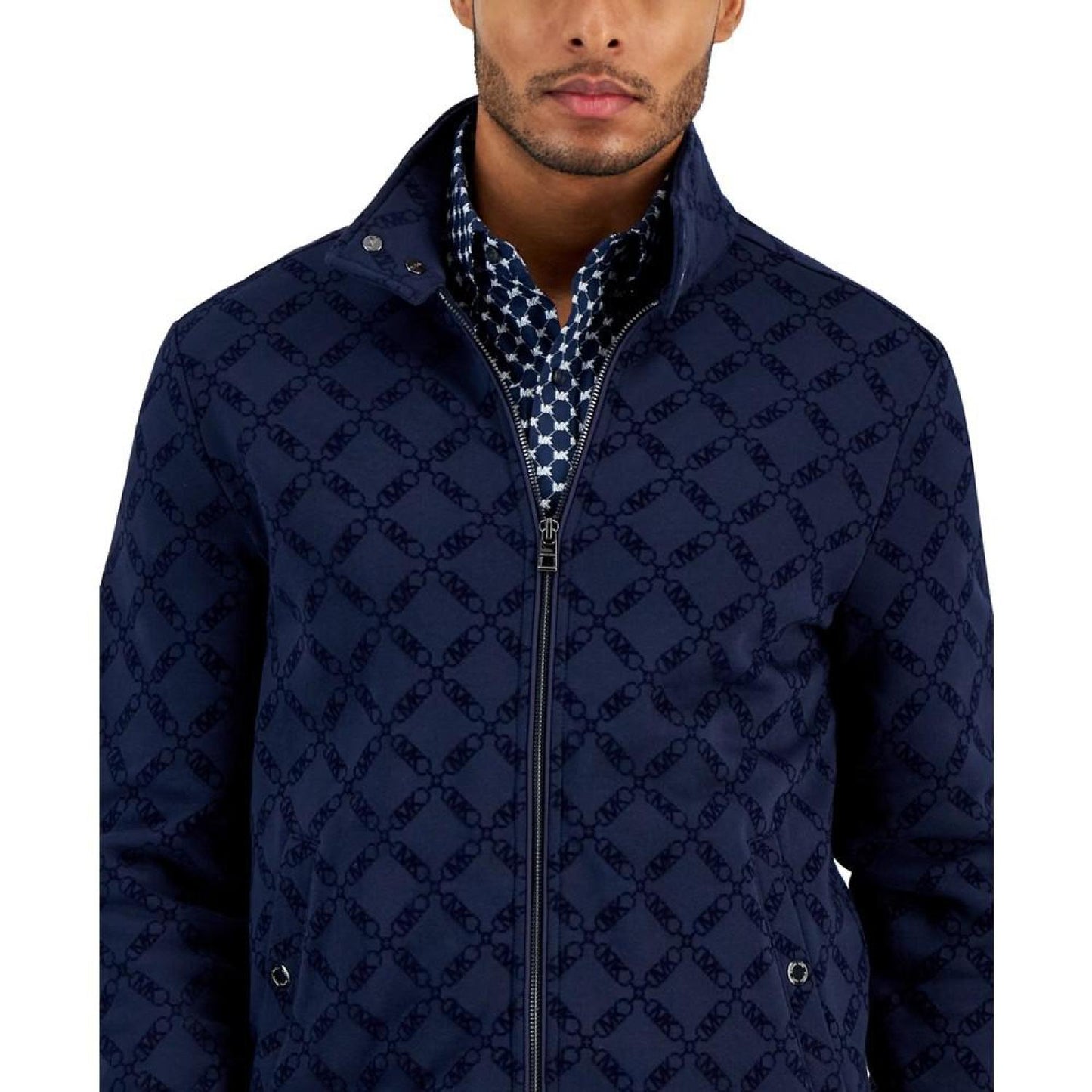 Men's Empire Flocked Full-Zip Track Jacket