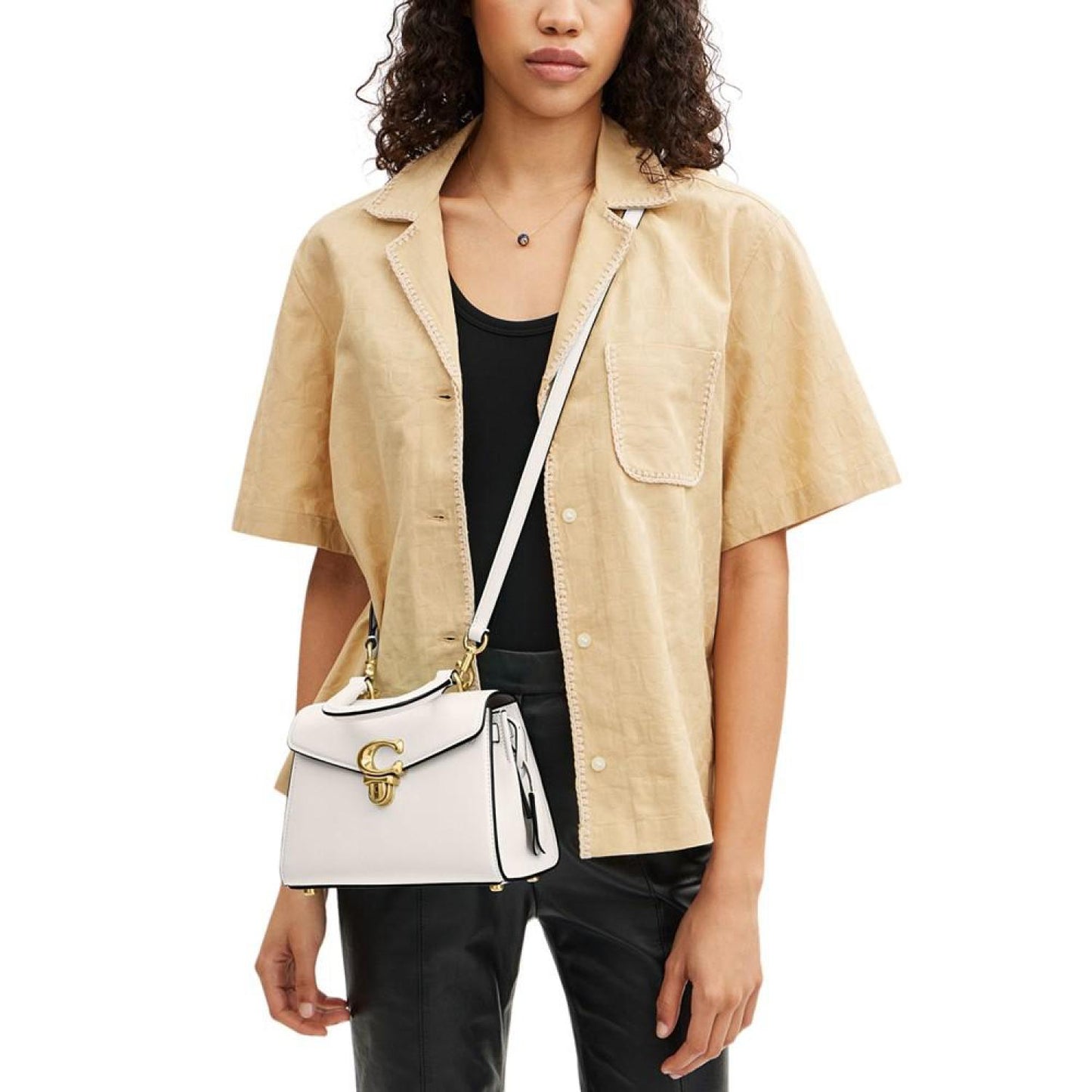 Sammy 21 Luxe Refined Leather Small Satchel
