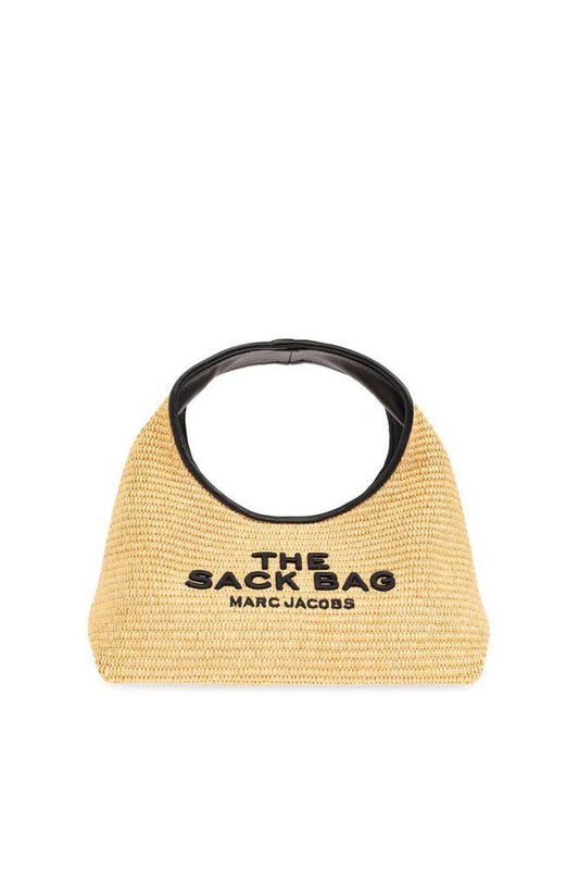 Marc Jacobs The Woven Logo Embroidered Mini Sack Bag