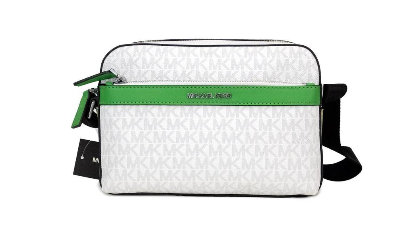 Michael Kors Cooper Small Bright Palm Signature PVC Utility Crossbody Women's Bag