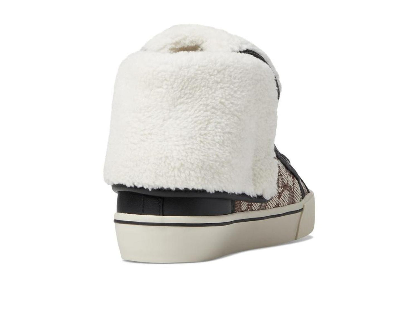 Citysole Textured Jacquard Fold-Over High-Top Platform