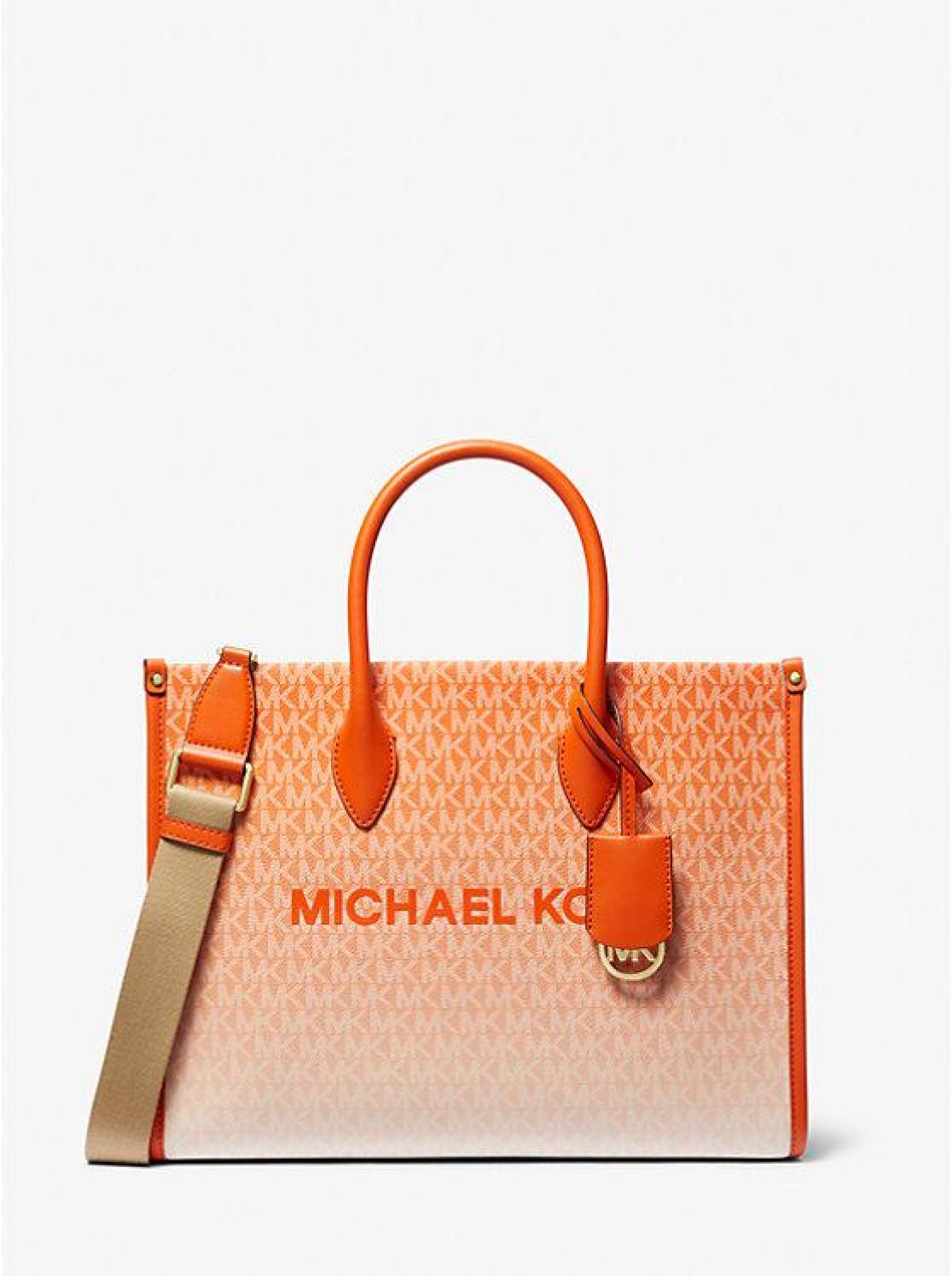 Mirella Medium Ombré Logo Tote Bag