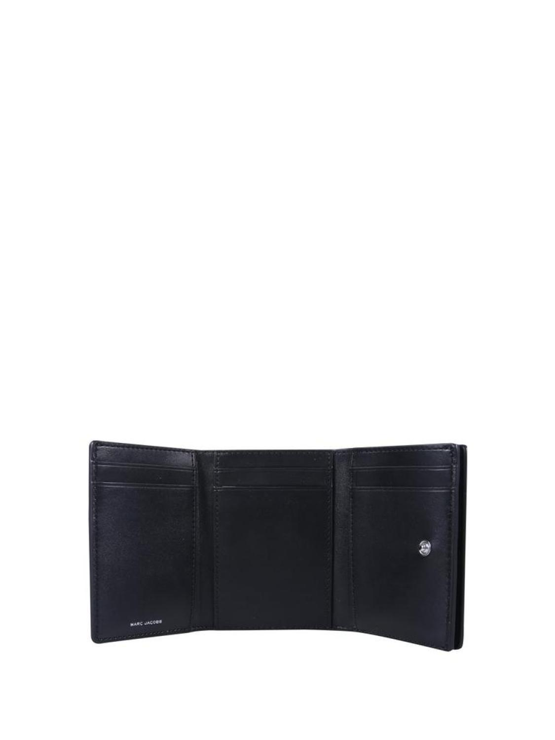 Marc Jacobs Logo Detailed Tri-Fold Wallet