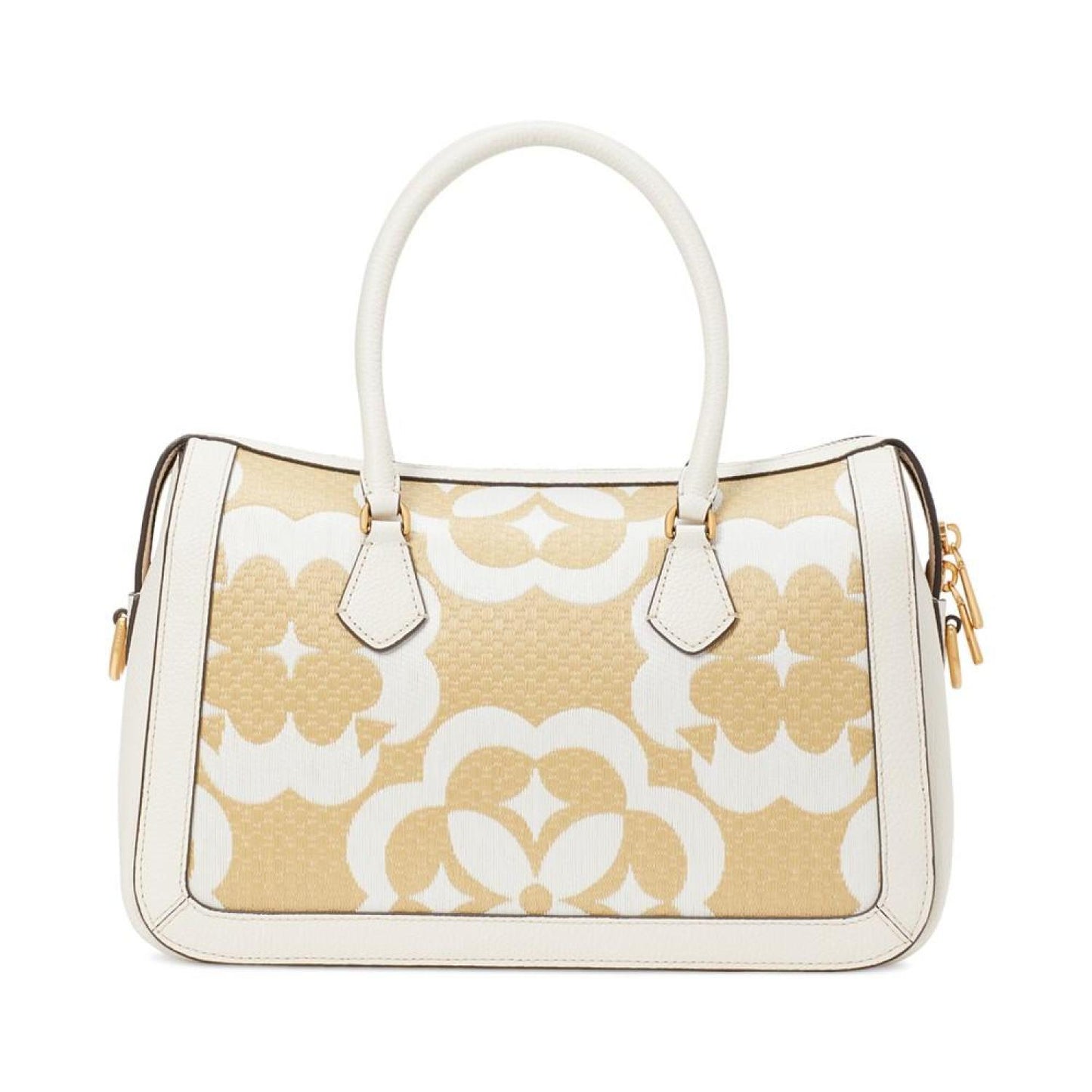 Spade Flower Monogram Medium Satchel