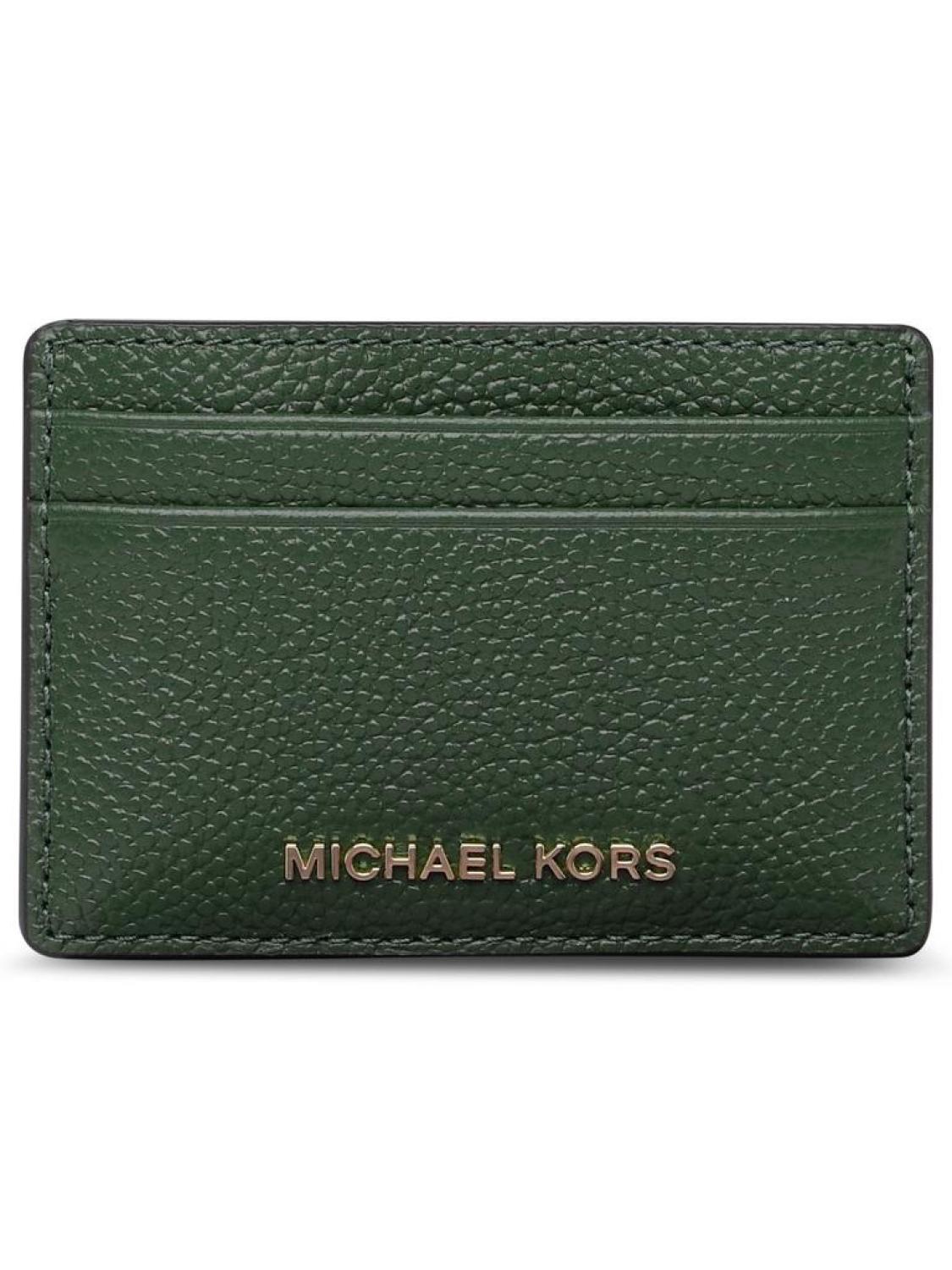 Michael Michael Kors Jet Set Logo Plaque Cardholder